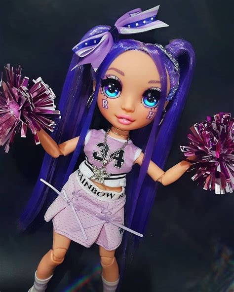 Maedollies Instagram Post “cheer Violet 💜 Got This Girl Today And She Definitely Needed Some