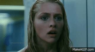Girl Pees Wets Herself With Fear The Grudge On Make A Gif