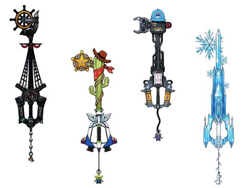 Keyblades Concept Art Kingdom Hearts Iii Art Gallery