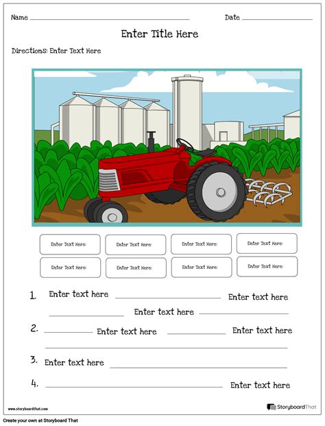 Parts Of An Essay Worksheet Storyboard By Templates