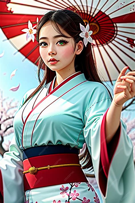 Anime Girl Personnages Mignons Illustrations Kawaii Beautés Fille Japonaise Fond Décran Photo