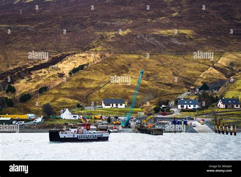 Calmac Ferry At Sconser Isle Of Skye Stock Photo Alamy
