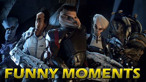 Mass Effect Andromeda Funny Moments Dog Glitches Stiff Arm Alien