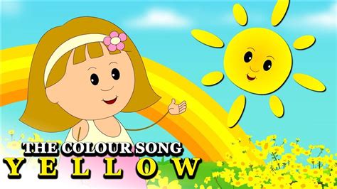 The Color Song Nursery Rhyme And Kids Song Yellow Youtube
