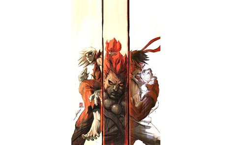 Wallpaper Id 566853 Hd Art Street Fighter Fighter Ryu 720p Ken