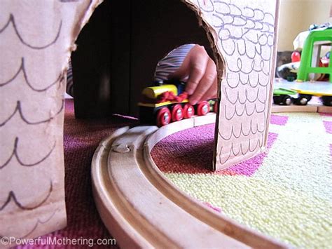 Cardboard Tunnel Diy Kids Toys Arts And Crafts For Kids Craft