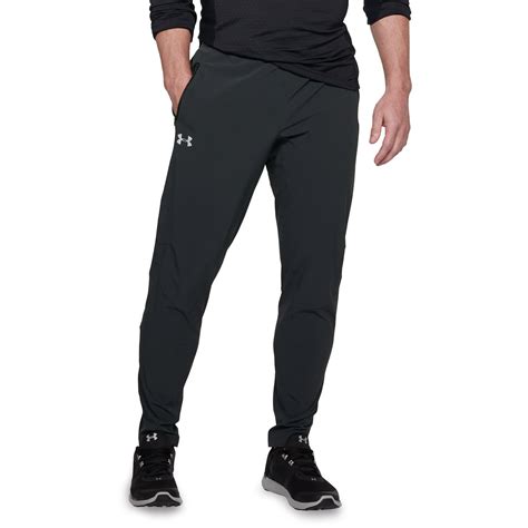 Under Armour Mens Ua Outrun The Storm Pants In Anthraciteblack Black