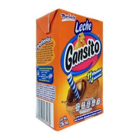 Leche Gansito Marinela Sabor Chocolate 236 Ml Walmart