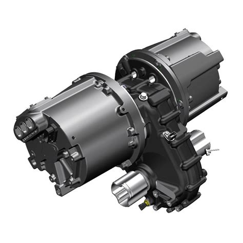 An Electric Motor On A White Background With Clippings To The Right And