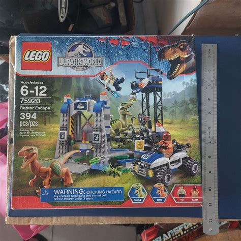 Lego Jurassic World Raptor Escape 75920 Velociraptor Paddock Hobbies And Toys Toys And Games On