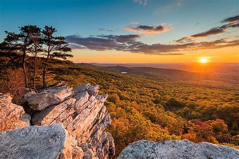 Appalachian Mountains Worldatlas