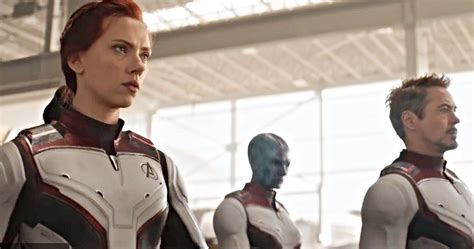 First Official Look At Avengers Endgame Advanced Tech Quantum Realm Suits
