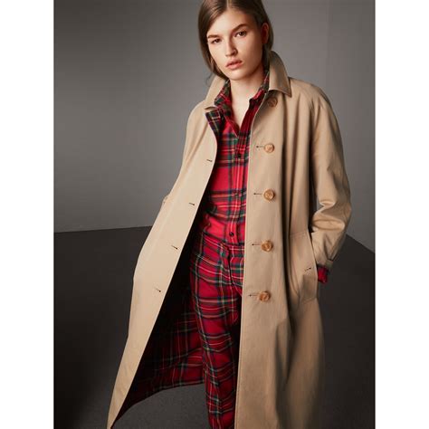 Also set sale alerts and shop exclusive offers only on shopstyle. Reversible Gabardine and Tartan Wool Car Coat in Honey ...