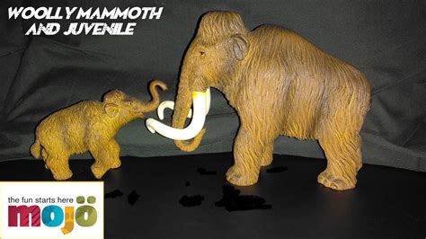 Mojo Fun Woolly Mammoth And Juvenile Review Youtube