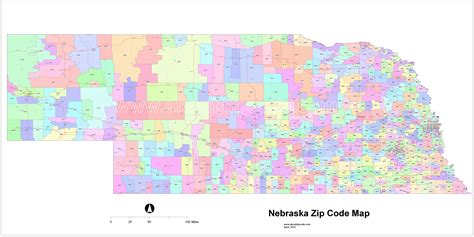 Nebraska Grand Island Nebraska Zip Code Map Grand Island