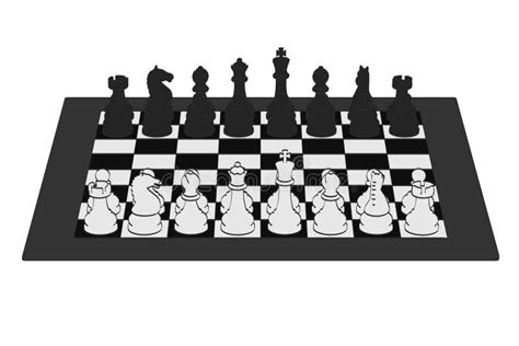 Chess Stock Illustration Illustration Of Checkers Toon 69838040