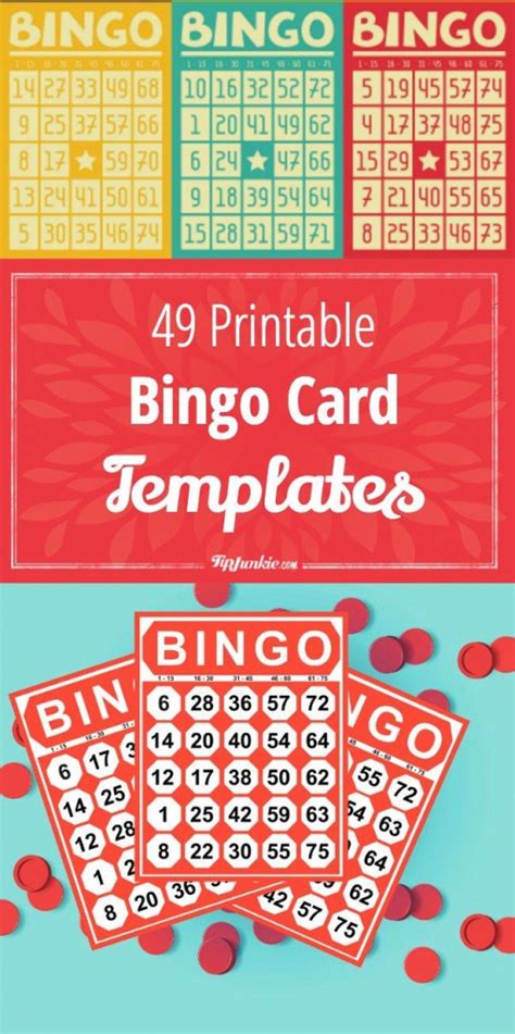 Free Printable Bingo Cards 1 75 Printable Card Free Printable Bingo Cards