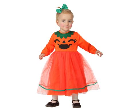 Spécialiste de la vente de déguisement femme, homme et enfant vous propose ses larges gammes de costumes et déguisement halloween. Déguisement robe citrouille bébé fille pour Halloween
