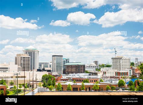 Montgomery Alabama Usa Downtown Skyline At Twilight Stock Photo Alamy