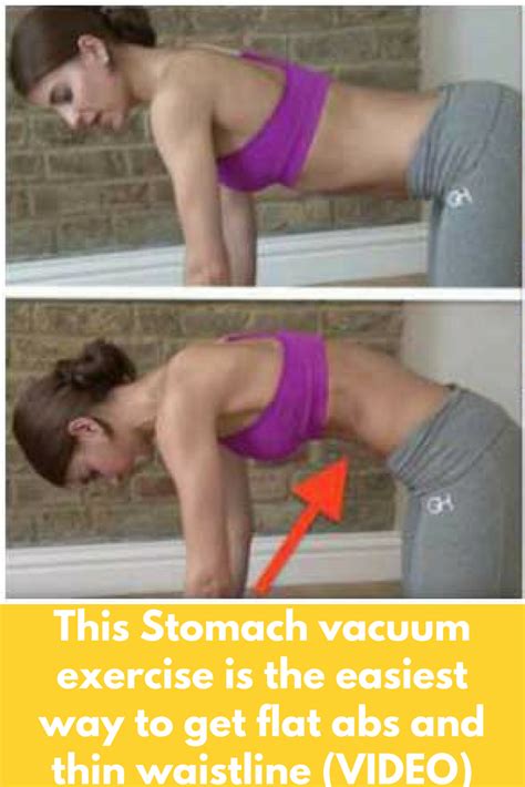 This Stomach Vacuum Exercise Is The Easiest Way To Get Flat Abs And