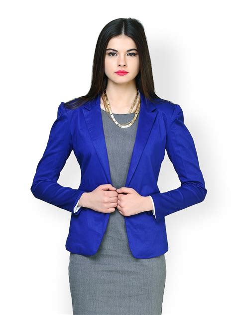Look Elegantly Stylish With This Royal Blue Blazer From Fab Alley Brand