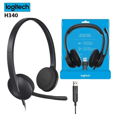 Logitech H Usb Headset With Noise Canceling Mic Taipei For