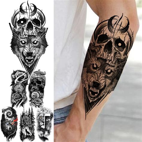 Aggregate More Than 74 Wolf Skull Tattoo Ineteachers