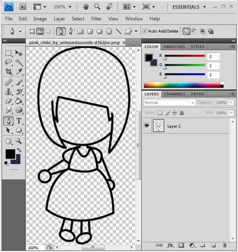 Menggambar mudah step by step memang perlu bagi kita yang baru belajar menggambar. Fizgraphic: Tutorial Photoshop - Melukis Doodle Girl Freehair