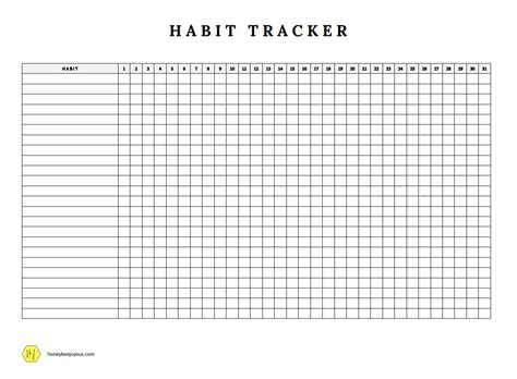 How To Create A Habit Tracker To Achieve Your Goals Free