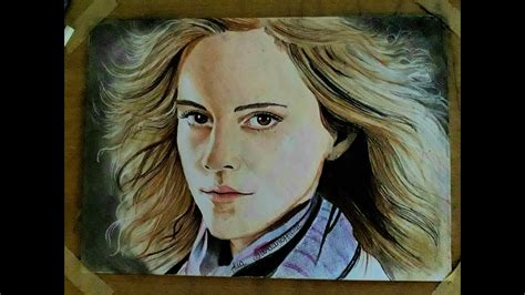 I saw it and couldn't resist showing you how to draw it. Drawing Hermione Granger - YouTube
