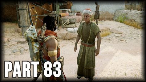 Assassins Creed Origins 100 Walkthrough Part 83 PS4 Side Quest