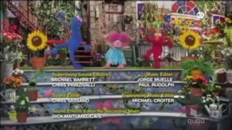 Sesame Street End Credits Song Qubo Version Youtube