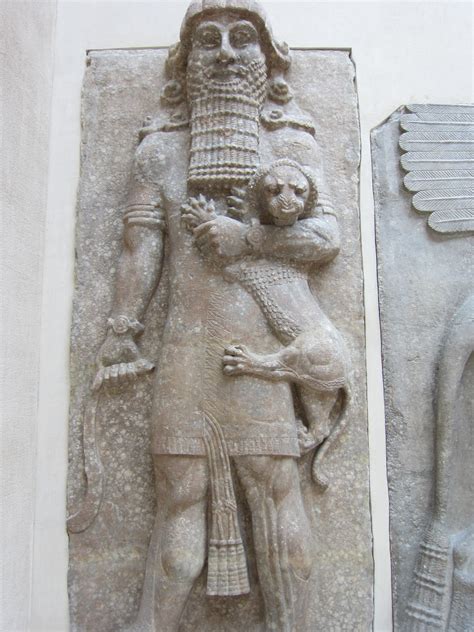 He is part man and part god; Gilgamesh Photos and Links