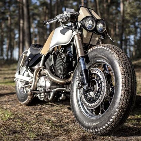 Yamaha Virago 535 Cafe Racer Para Recorrer Tus Rutas Favoritas