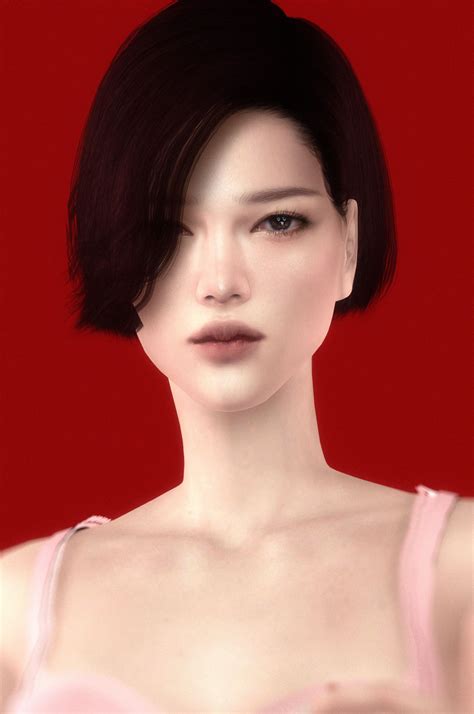 Ddarkstonee Sims Hair Sims 4 Asian Skin Sims 4 Cc Skin