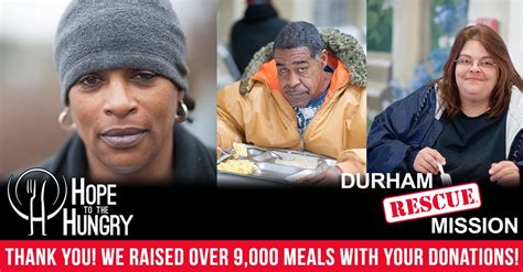 Durham Rescue Mission Hope To The Hungry 947 Qdr