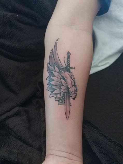 Archangel Michael tattoo Arc Angel Michael Tattoo, St Micheal Tattoo
