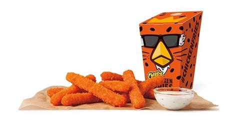 Burger King Releases New Cheetos Chicken Fries Brand Eating