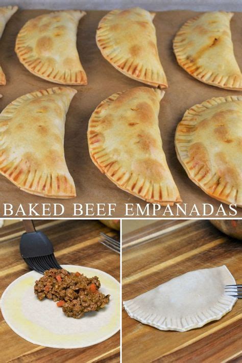 These Beef Empanadas Are Baked Not Fried And Feature An Easy To Make