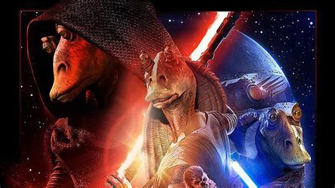 Star Wars Parody Poster Designer Absolutely Loves Jar Jar Binks Polygon