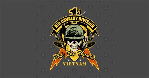 1st Air Cavalry Division Air Cav Ride The Thunder Air Cav Vietnam