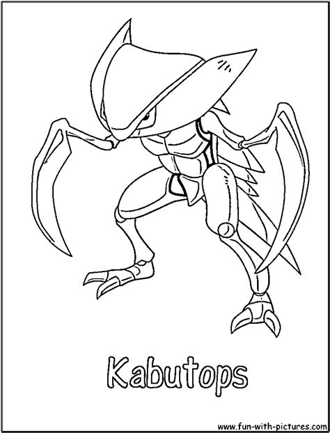People interested in kabutops sea scorpion also searched for. Kabutops Coloring Page