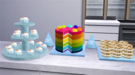 Birthday Cake The Sims 4 Cupcake Birthday Cake Birthday Birthday Cake