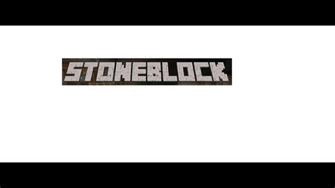 Stoneblock Ep1 New Mini Series Youtube