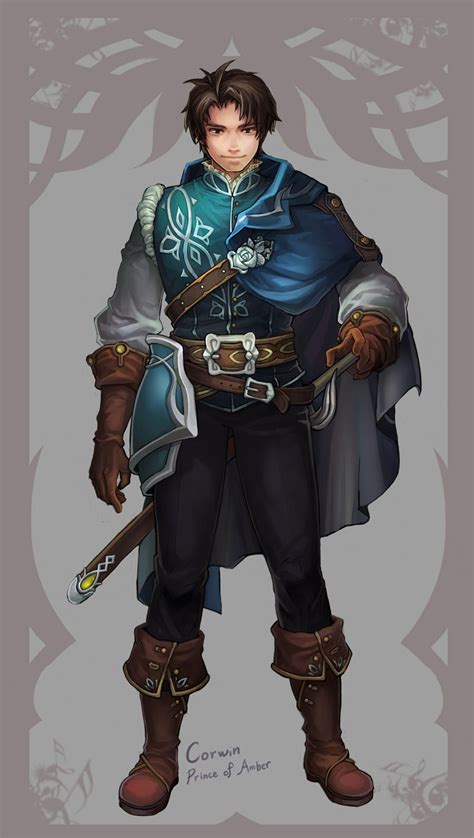 Prince Corwin By Mushstone On Deviantart Fantasy Character Design