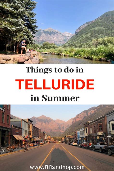 Things To Do In Telluride In Summer Telluride Co Is Not Just A Ski