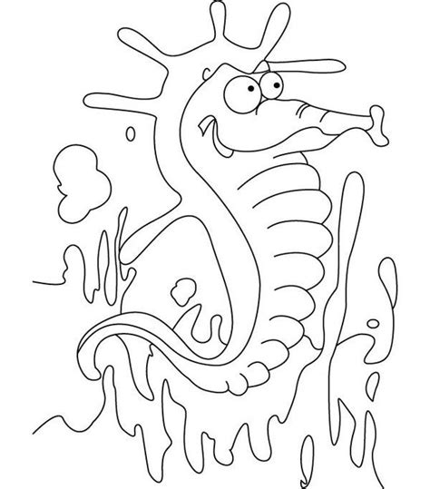 40 Seahorse Shape Templates Crafts And Colouring Pages Free And Premium