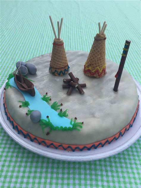 Zur einschulung zu langweilig war, haben ich kurzerhand einen indianer kuchen daraus gezaubert. Pin auf Funny food