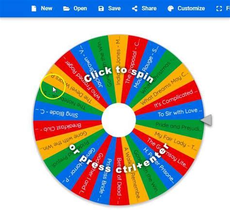 Spin The Wheel