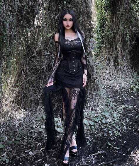 Gothic Beauty Cyber Steam Sensual Photo Instagram Dresses Fashion Vestidos